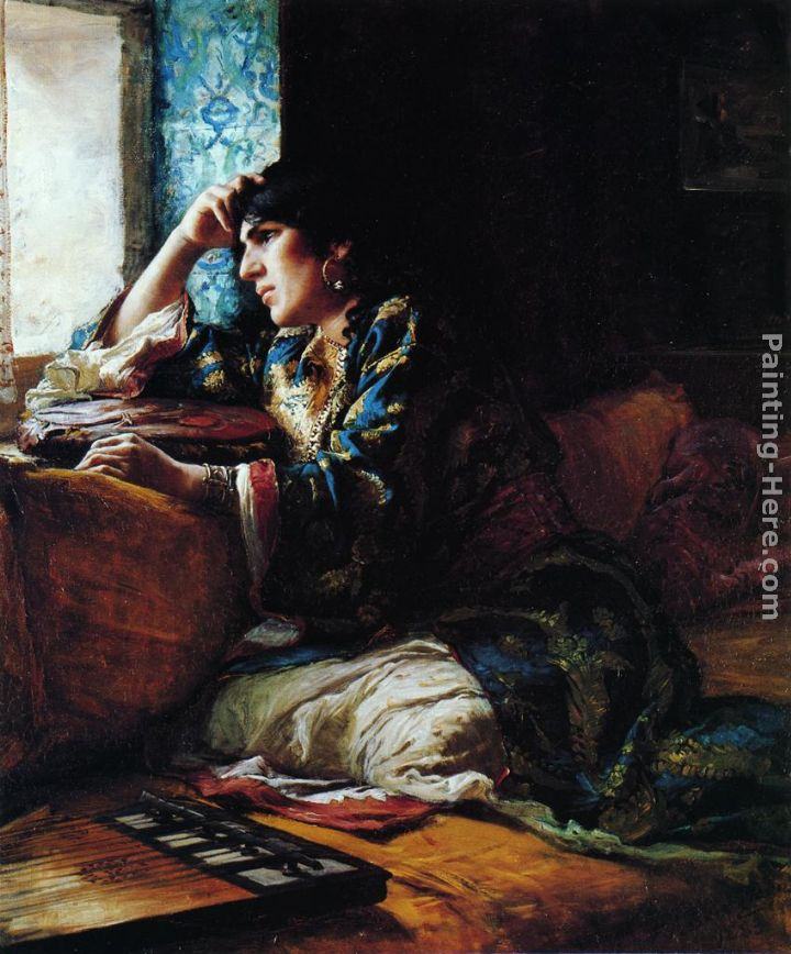 Frederick Arthur Bridgman Aicha, a Woman of Morocco